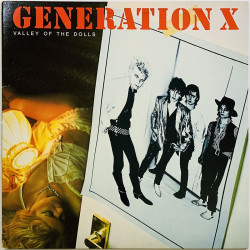 Generation X LP Valley of the dolls  kansi VG+ levy EX Käytetty LP