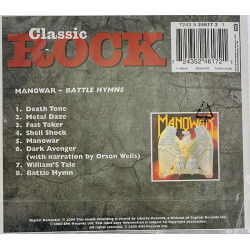 Manowar 1982 7243 5 24617 2 1 Battle Hymns (Eka) -Remastered CD
