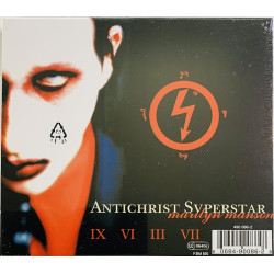 Marilyn Manson CD Antichrist Superstar  kansi  levy  CD