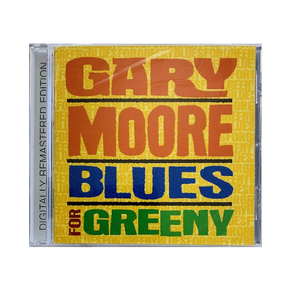Moore Gary CD Blues For Greeny +3 bonus tracks  kansi  levy  CD