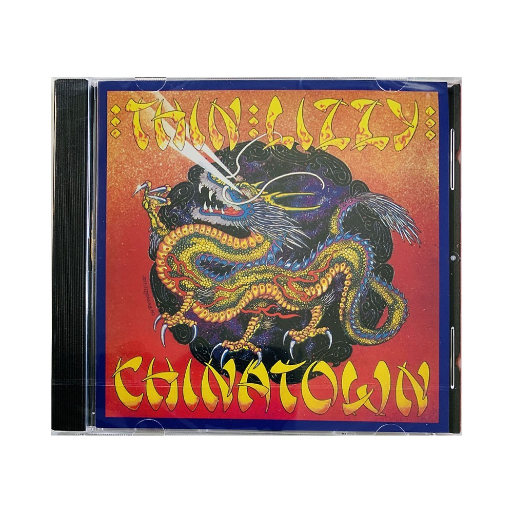 Thin Lizzy CD Chinatown  kansi  levy  CD