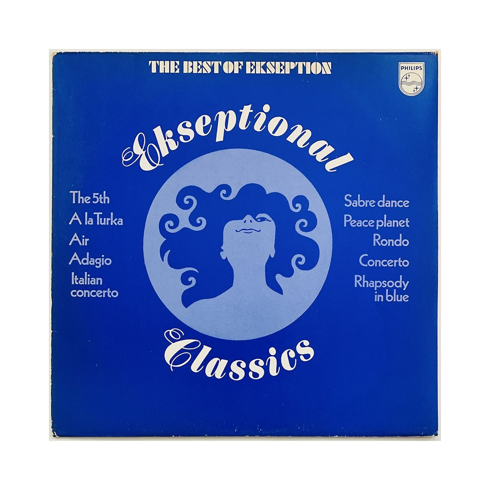 Ekseption LP The best of Ekseption  kansi VG levy EX LP