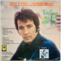 Herb Alpert & the Tijuana Brass LP This Guy's In Love With You  kansi EX levy EX LP