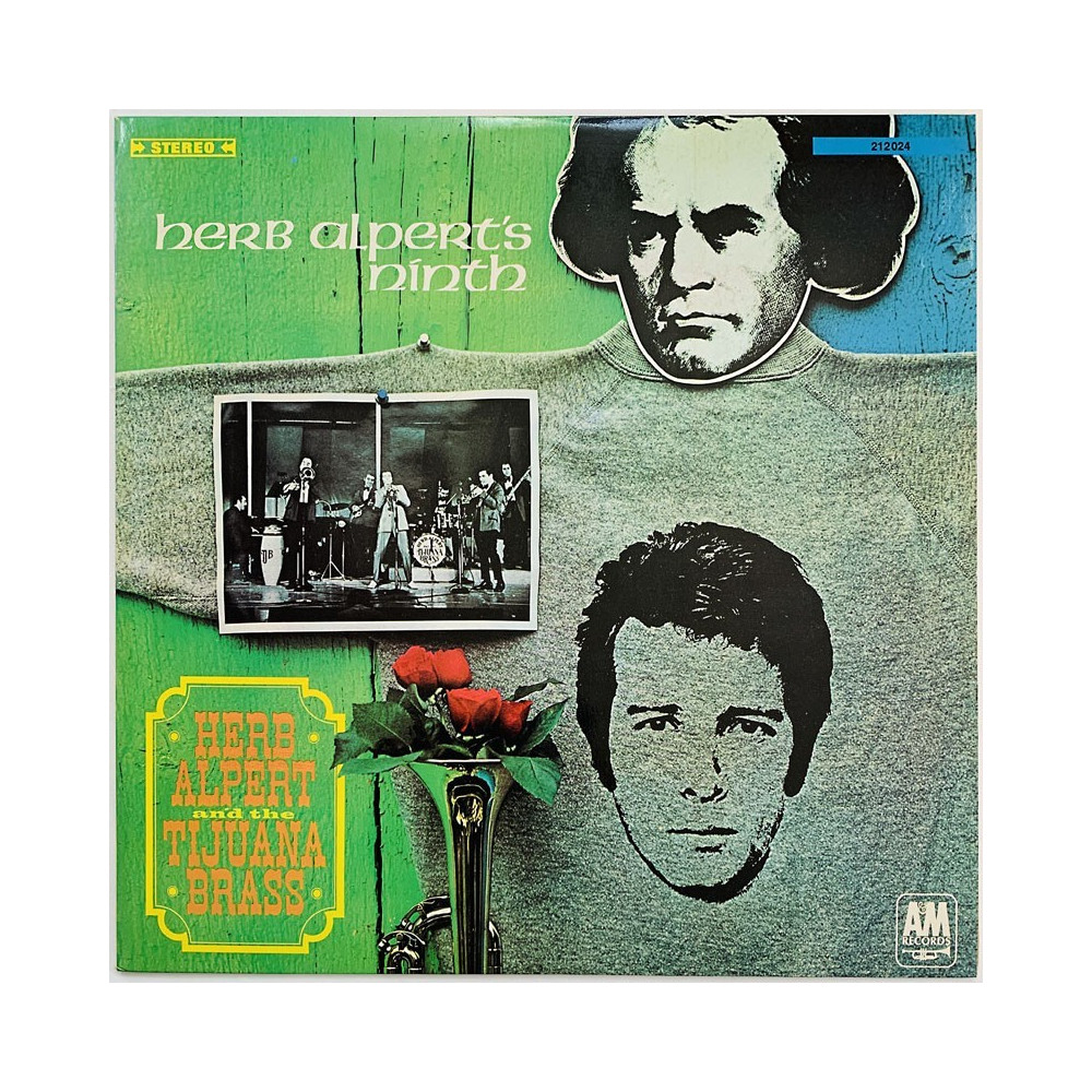 Herb Alpert & the Tijuana Brass LP Ninth  kansi EX levy EX LP