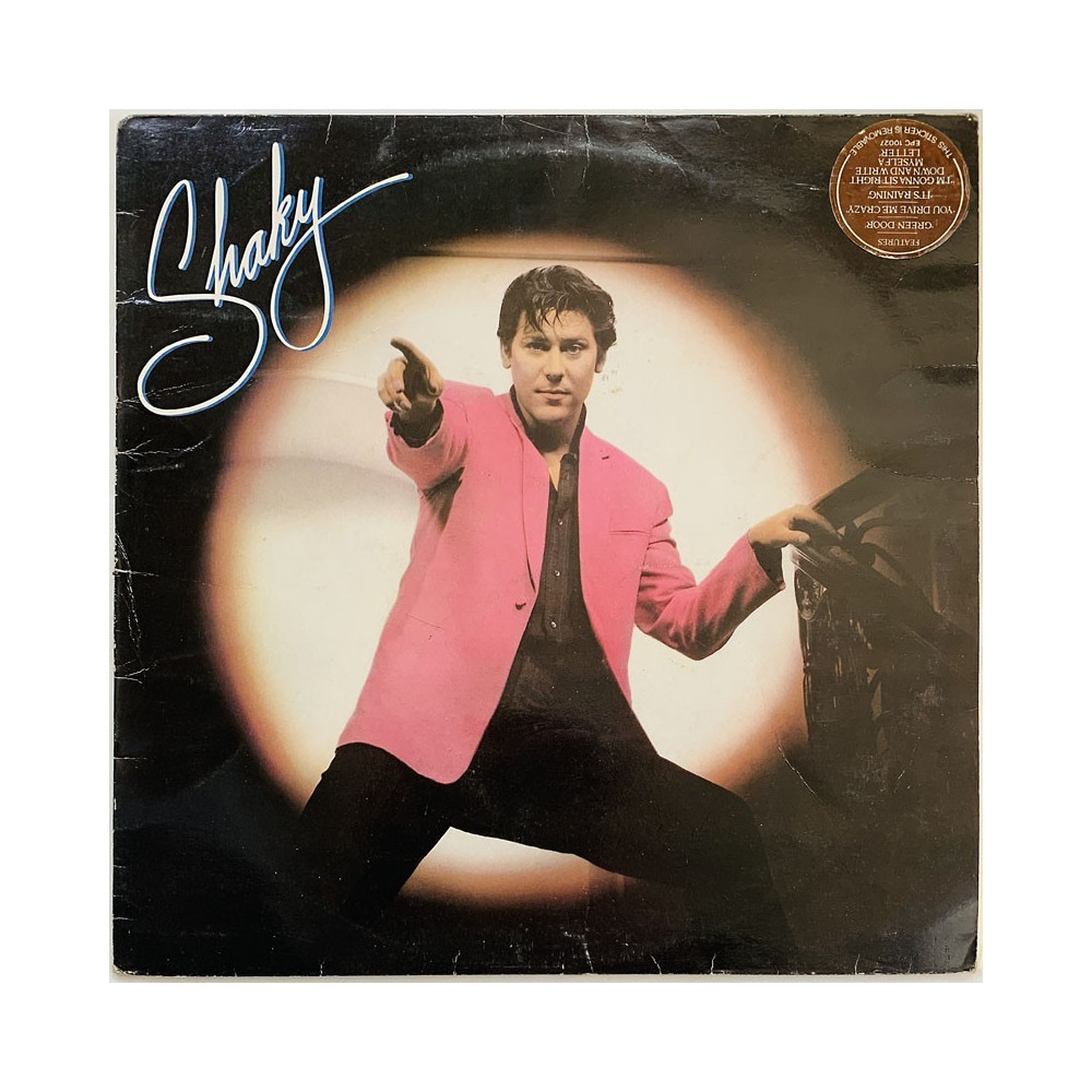Shakin’ Stevens LP Shaky  kansi VG levy VG LP