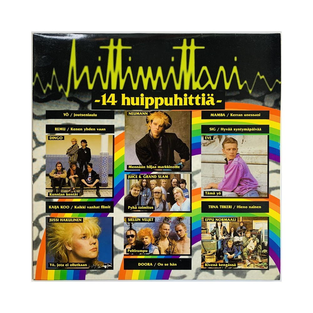 Remu, Sielun Veljet, Sig, Dingo... LP Hittimittari  kansi EX levy EX LP