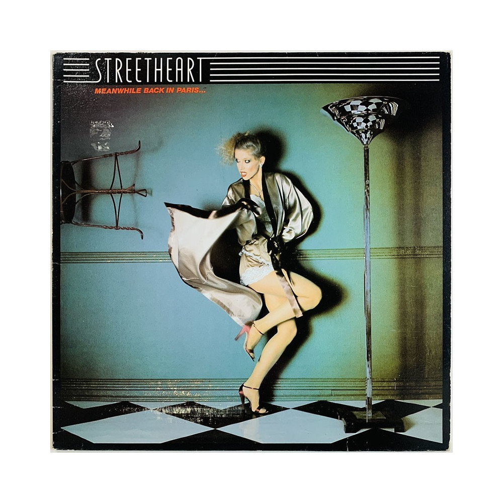 Streetheart LP Meanwhile back in Paris...  kansi VG levy G LP