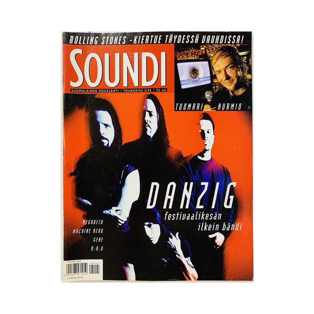 Soundi 1992 5 Danzig, Tuomari Nurmio aikakauslehti