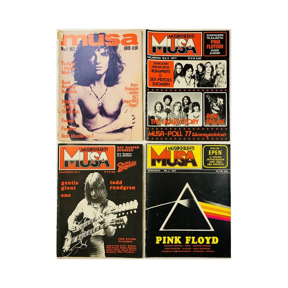 Musa vuosikerta 1977 1977 1-12 Numerot 1-12 aikakauslehti