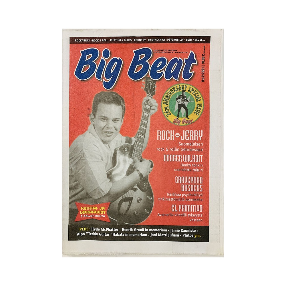 Big Beat 2021 2 Rock-Jerry, Graveyard Bashers aikakauslehti
