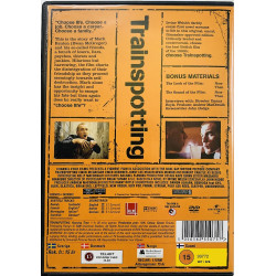 DVD - Elokuva DVD Trainspotting  kansi EX levy EX- DVD
