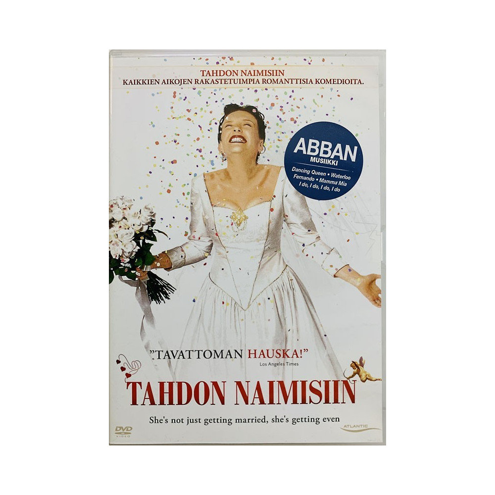 DVD - Elokuva DVD Tahdon naimisiin  kansi EX levy EX DVD