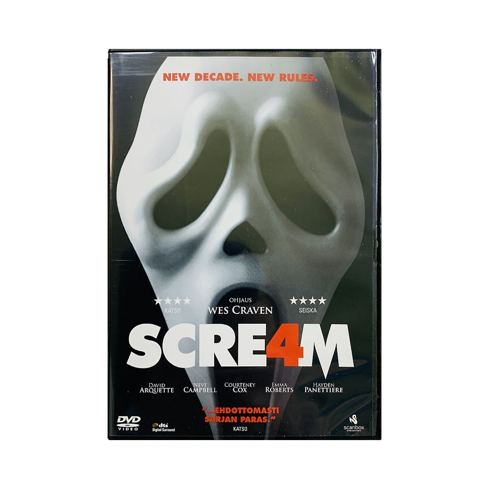 DVD - Elokuva DVD Scream 4 - Scre4m  kansi EX levy EX DVD
