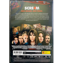 DVD - Elokuva DVD Scream 4 - Scre4m  kansi EX levy EX DVD