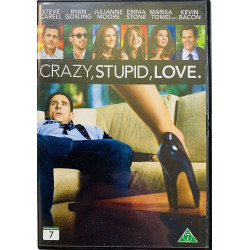 DVD - Elokuva DVD Crazy, stupid love.  kansi EX levy EX DVD