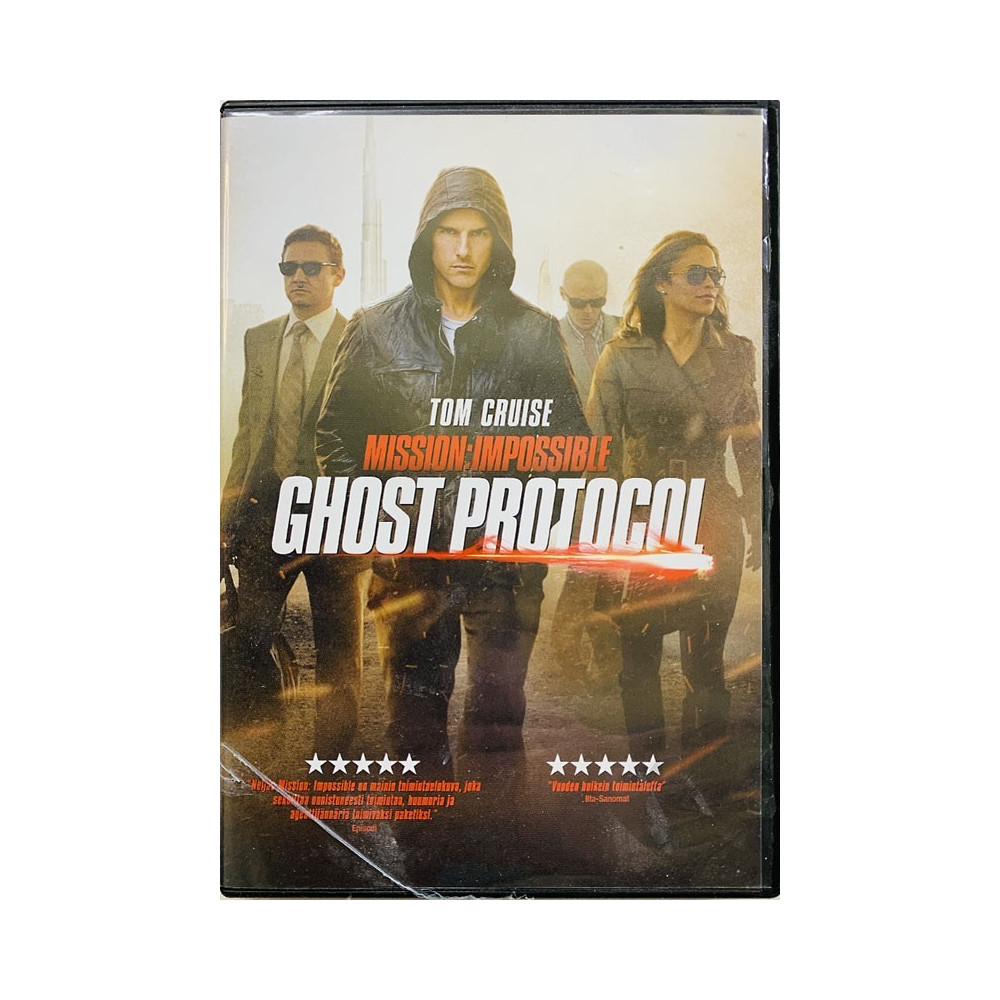 DVD - Elokuva 2011  Mission Impossible - Ghost Protocol DVD