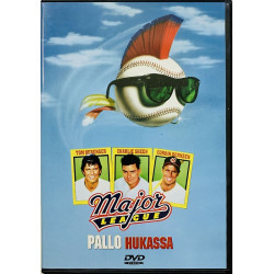 DVD - Elokuva DVD Major league - Pallo hukassa  kansi EX levy EX- DVD
