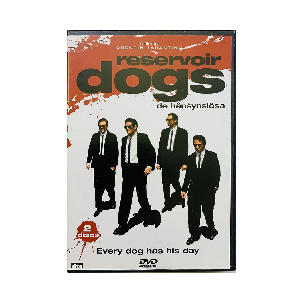 DVD - Elokuva DVD Reservoir dogs  kansi EX levy EX DVD