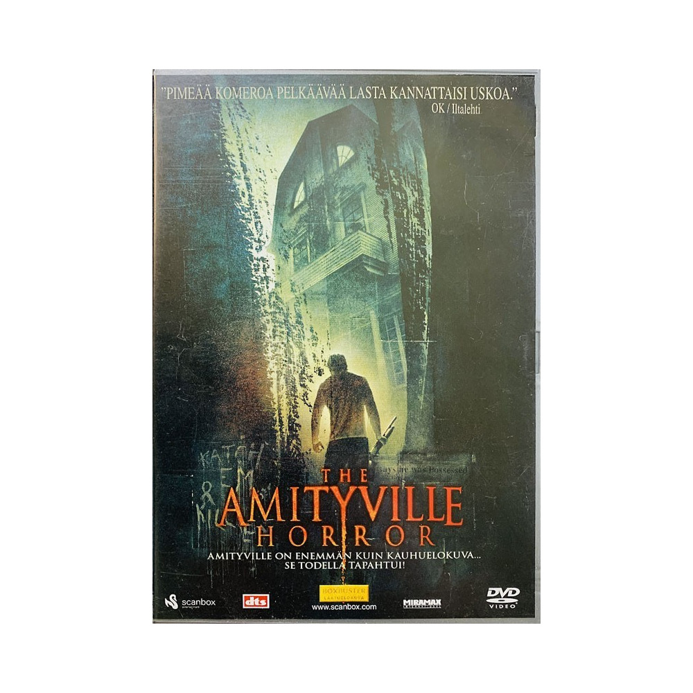 DVD - Elokuva DVD Amityville horror  kansi EX levy EX- DVD