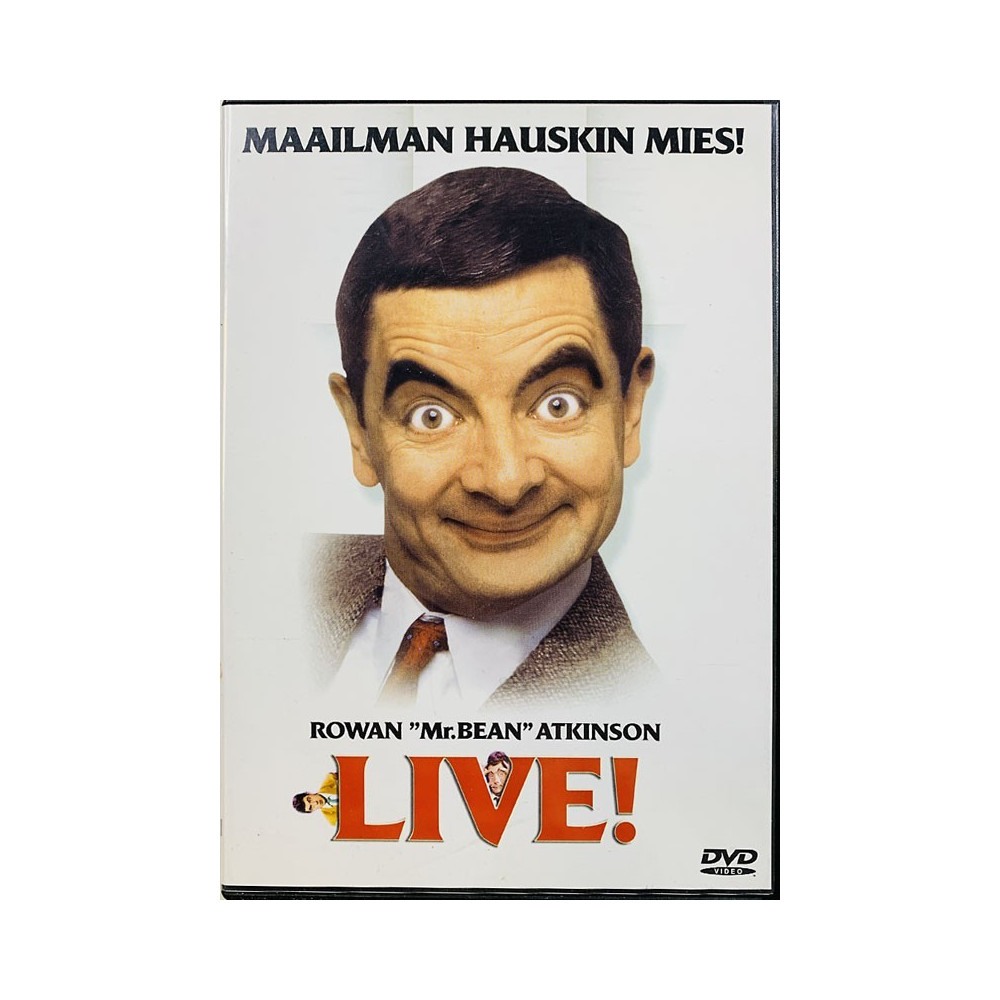 DVD - Elokuva 1991  Rowan Mr.Bean Atkinson Live DVD