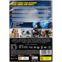 DVD - Elokuva DVD Fast & Furious 5  kansi EX levy VG+ DVD