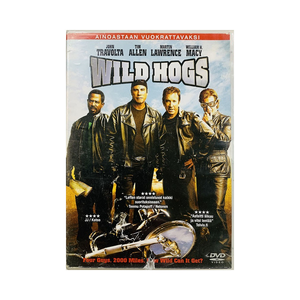 DVD - Elokuva DVD Wild Hogs  kansi EX levy EX DVD