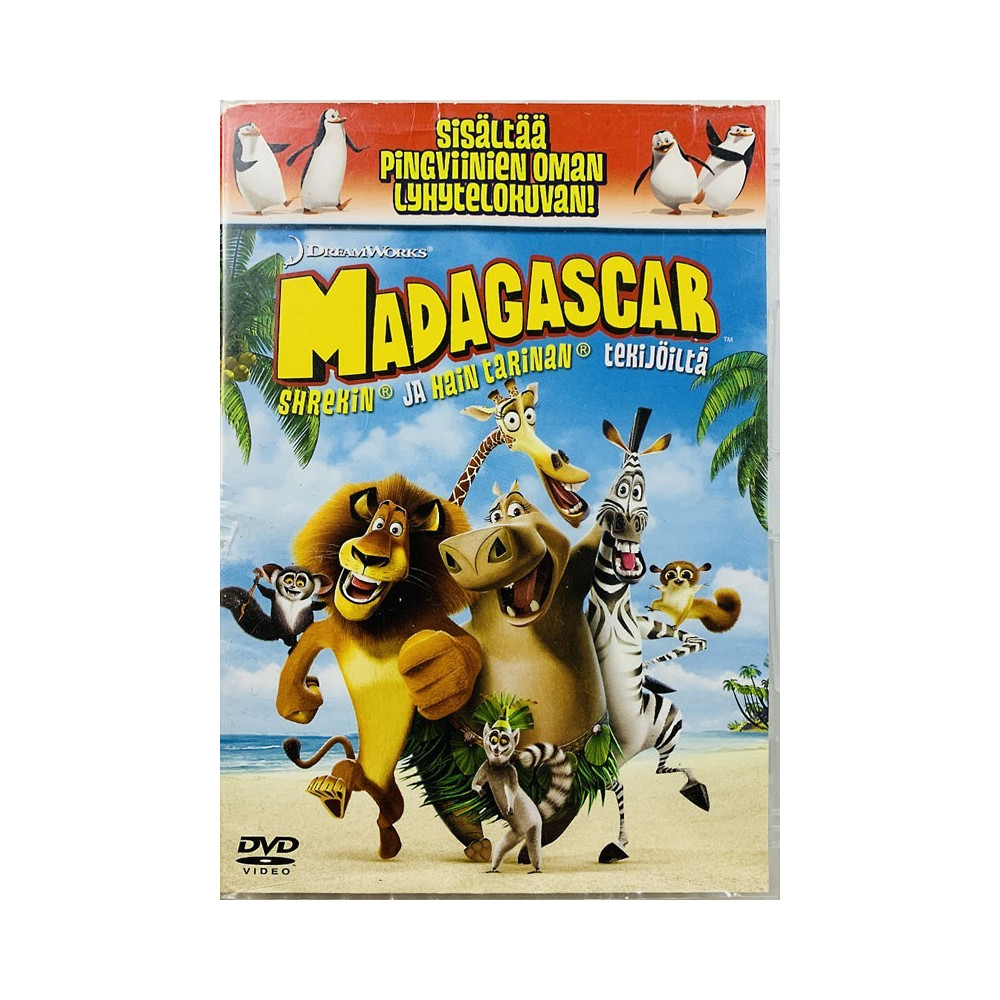 DVD - Elokuva 2005  Madagascar DVD