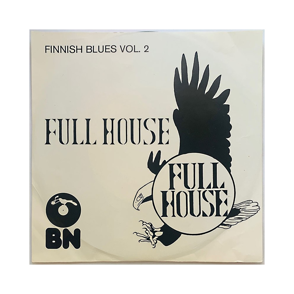 Full House käytetty 7” kuvakannella Finnish Blues Vol. 2 EP  kansi VG+ levy EX käytetty vinyylisingle