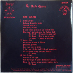 Venom käytetty 7” kuvakannella Die Hard / Acid Queen  kansi EX- levy VG+ käytetty vinyylisingle