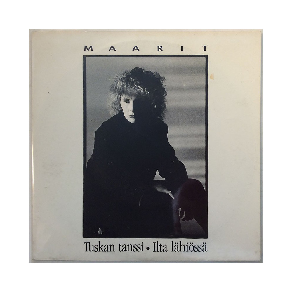 Maarit käytetty 7” kuvakannella Tuskan tanssi / Ilta lähiössä  kansi EX- levy EX käytetty vinyylisingle