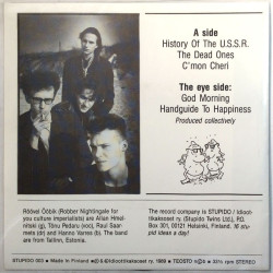 Röövel käytetty 7” kuvakannella History of the U.S.S.R.- EP  kansi EX levy VG+ käytetty vinyylisingle