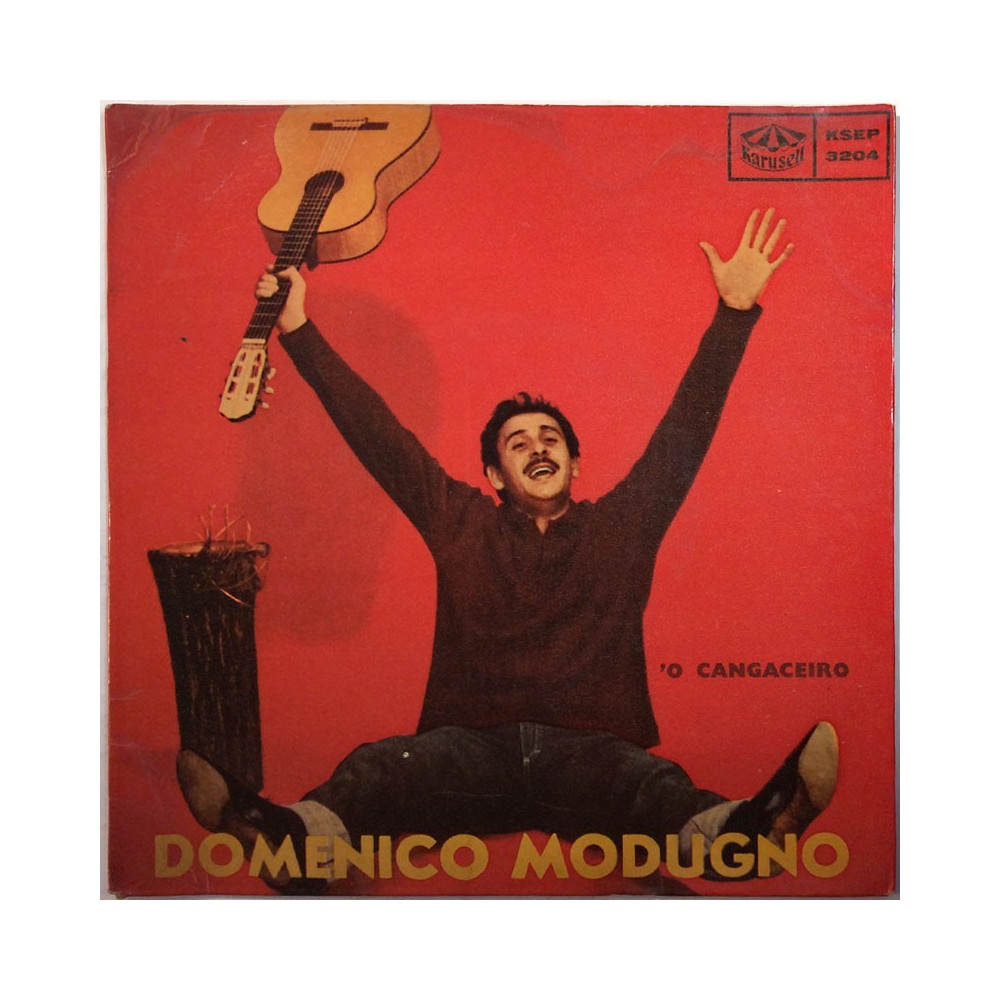 Modugno Domenico 1960 KSEP 3204 'O Cangaceiro EP begagnad singelskiva