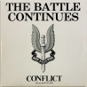 Conflict 1985 MORT 15 The Battle Continues begagnad singelskiva