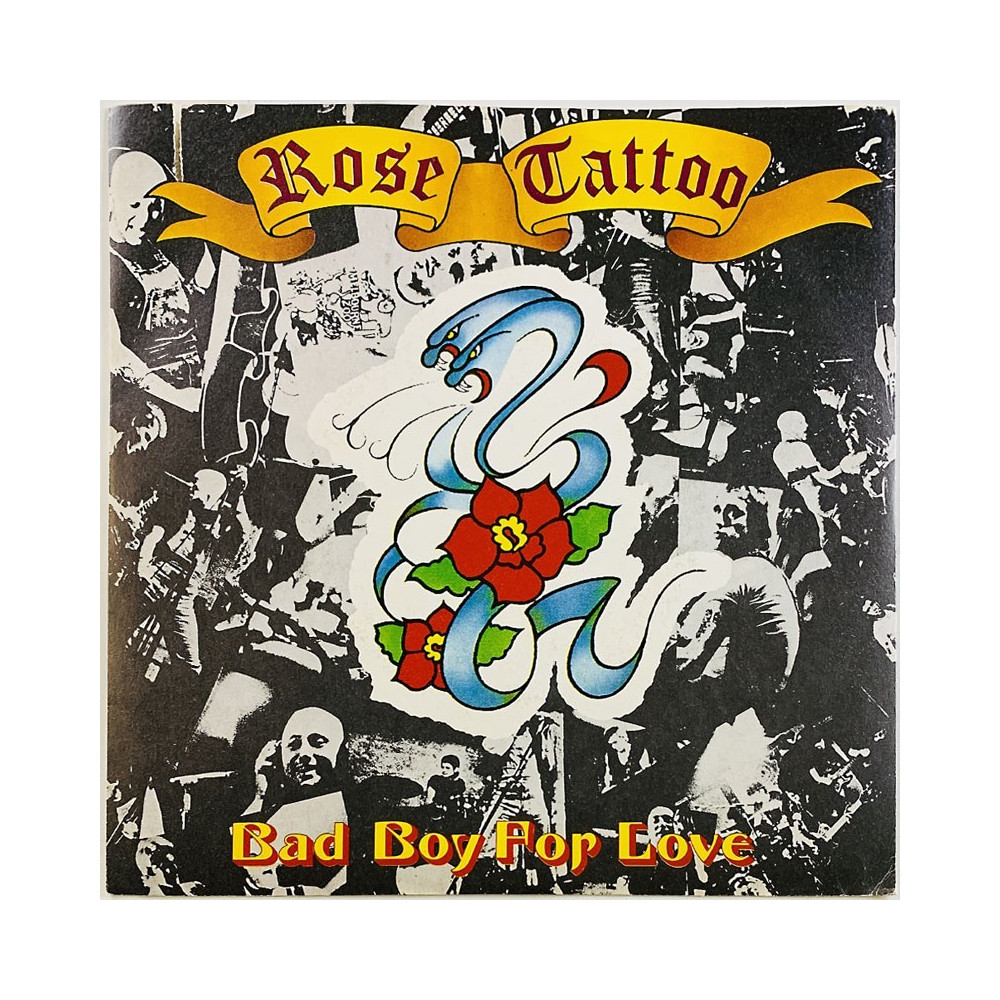 Rose Tattoo 1981 G 18720 Bad Boy For Love / Rock 'N' Roll Outlaw begagnad singelskiva