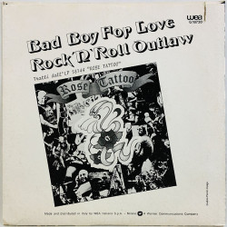 Rose Tattoo 1981 G 18720 Bad Boy For Love / Rock 'N' Roll Outlaw begagnad singelskiva
