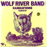 Wolfriver Band käytetty 7” kuvakannella Ramblin’ home / Tearin’ up  kansi VG+ levy EX käytetty vinyylisingle PS