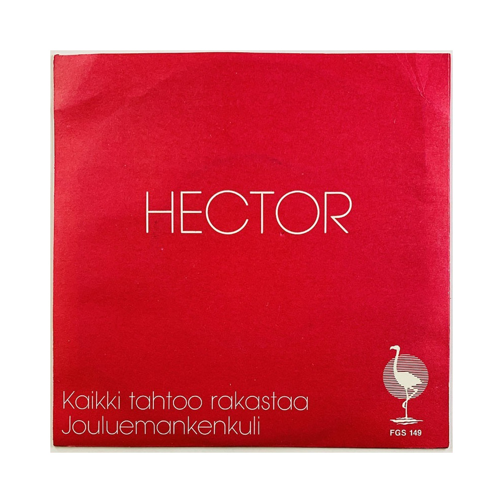 Hector käytetty 7” kuvakannella Kaikki tahtoo rakastaa / Jouluemankenkuli  kansi EX- levy EX käytetty vinyylisingle PS