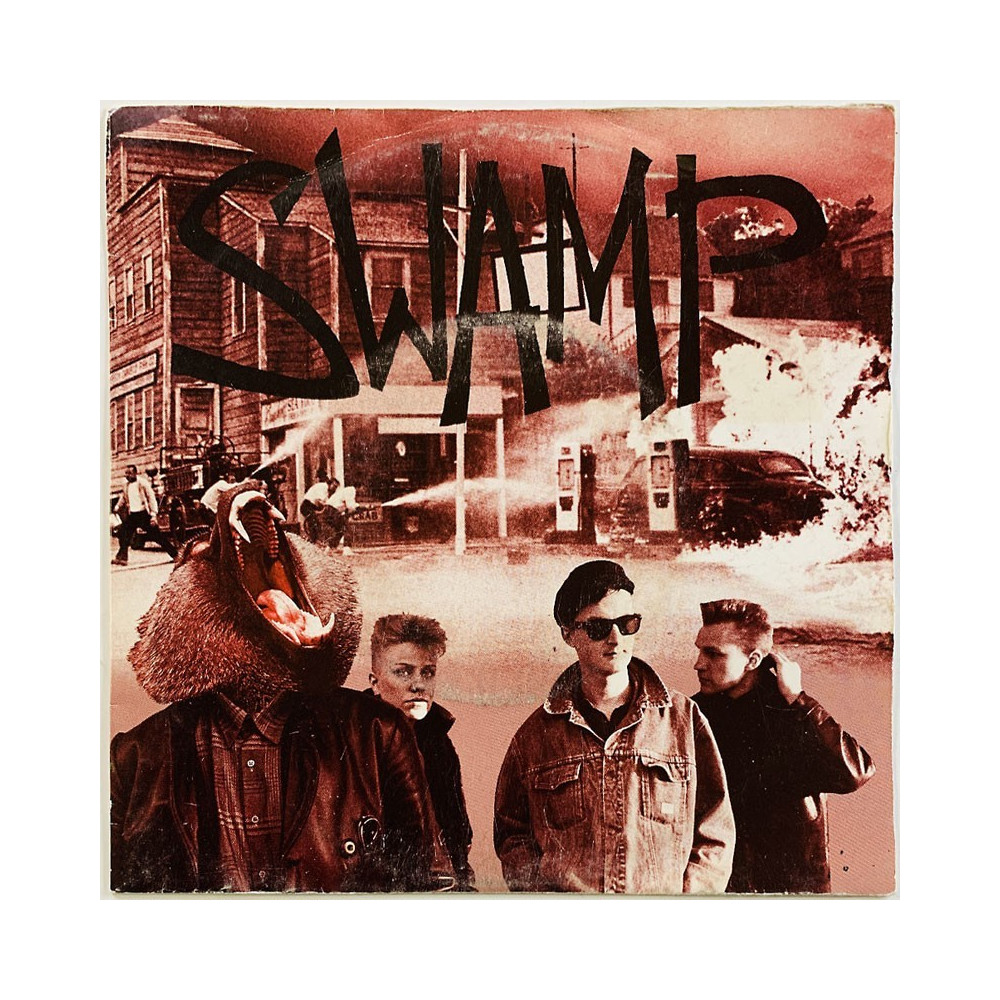 Swamp käytetty 7” kuvakannella Jesu son / Haunted man  kansi VG+ levy EX käytetty vinyylisingle PS
