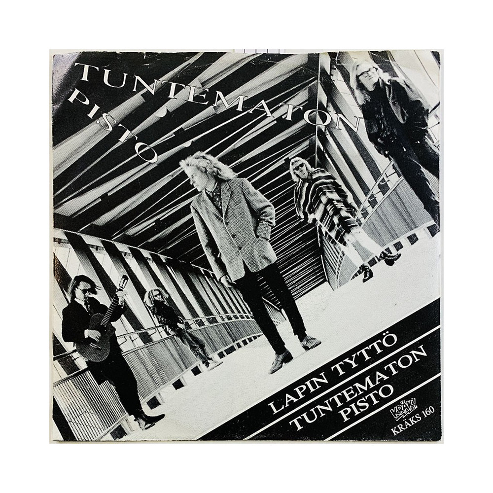 Tuntematon Pisto käytetty 7” kuvakannella Lapin tyttö / Tuntematon pisto  kansi VG+ levy EX käytetty vinyylisingle PS