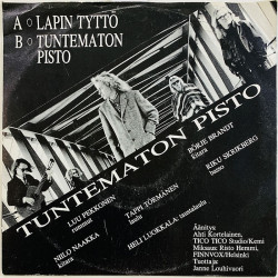 Tuntematon Pisto käytetty 7” kuvakannella Lapin tyttö / Tuntematon pisto  kansi VG+ levy EX käytetty vinyylisingle PS