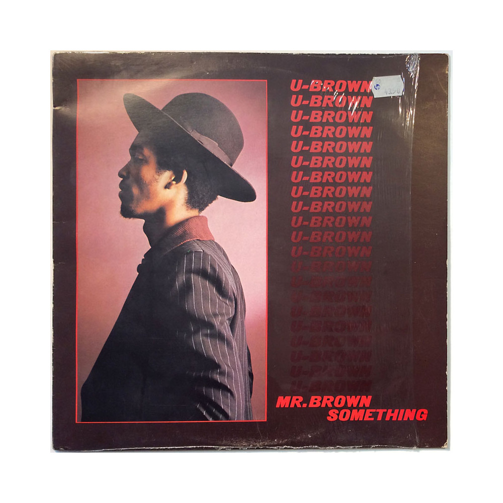 U-Brown LP Mr. Brown Something  kansi VG+ levy EX LP