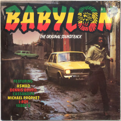 Soundtrack LP Babylon  kansi EX levy EX LP