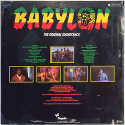 Soundtrack LP Babylon  kansi EX levy EX LP