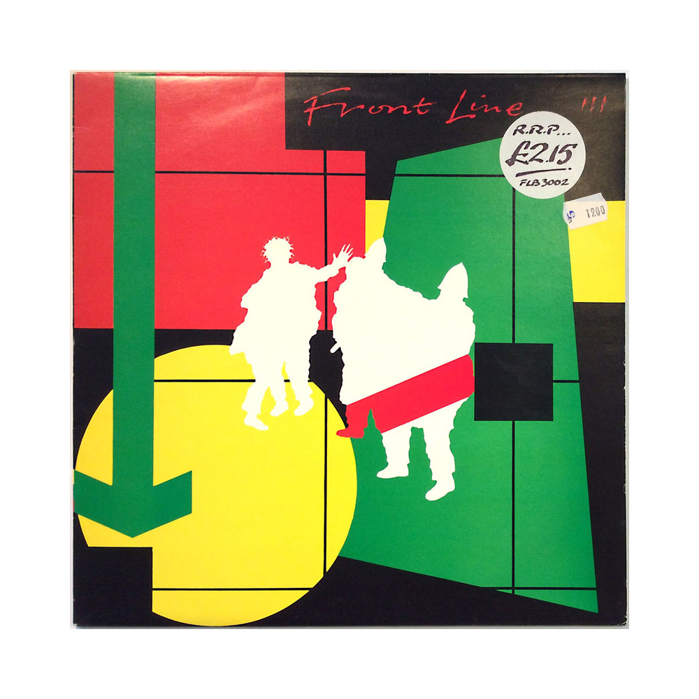 Isaacs, I Roy, Prince Far I, Gladiators ym. LP Front Line 3  kansi EX levy EX LP