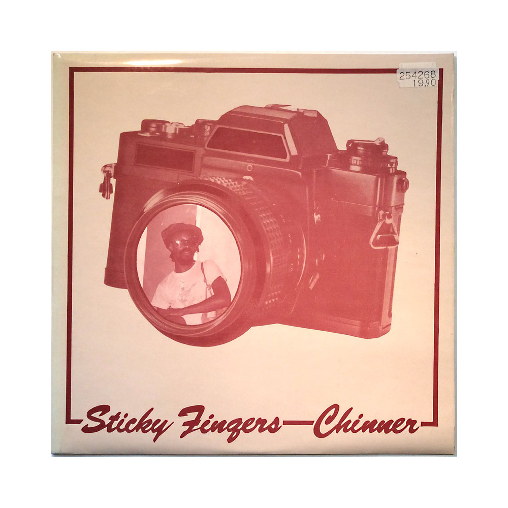 Chinner LP Sticky Fingers  kansi EX levy EX LP
