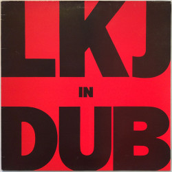 LKJ Linton Kwesi Johnson LP In Dub  kansi VG+ levy EX LP