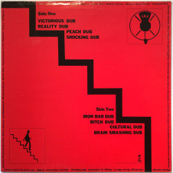 LKJ Linton Kwesi Johnson LP In Dub  kansi VG+ levy EX LP