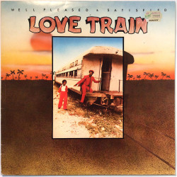Well Pleased & Satisfied LP Love Train  kansi EX levy EX LP