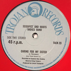 Brown Barry 1980 TACK 23 Living As A Brother 12-inch maxisingle LP