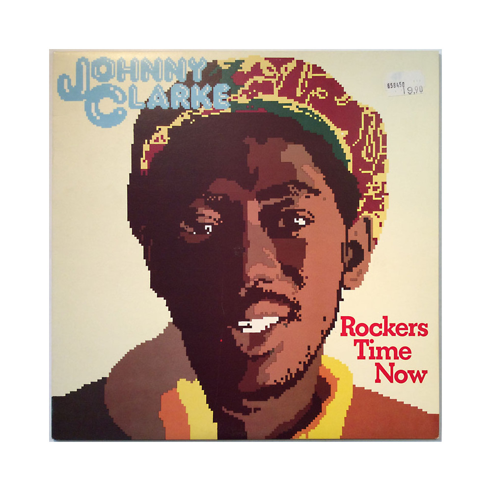 Clarke Johnny LP Rockers Time Now  kansi EX levy EX LP